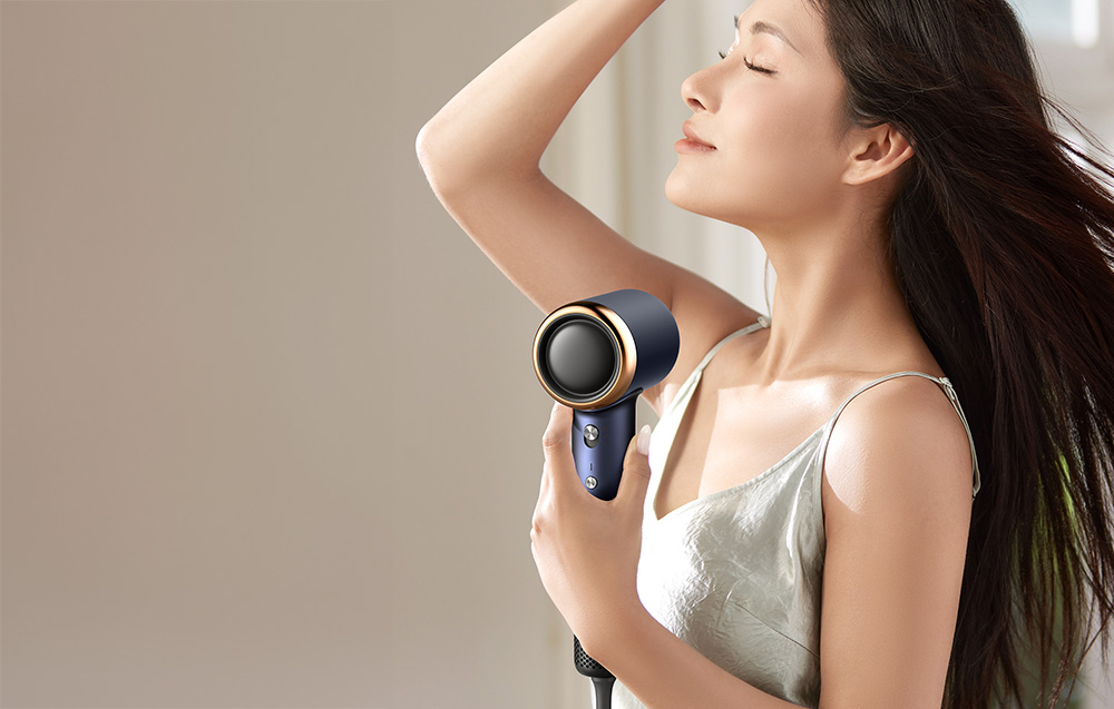 Sèche-cheveux Deerma DEM-CF50W bleu marine