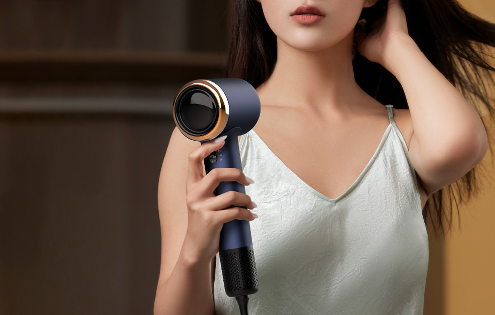 Sèche-cheveux Deerma DEM-CF50W bleu marine