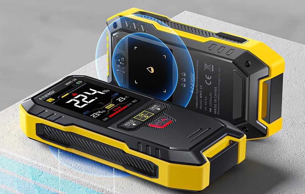 Miernik FNIRSI WMT-10 wykrywający wilgoć