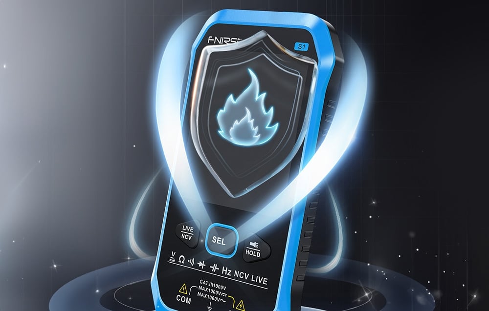 FNIRSI S1 protégé contre les menaces externes