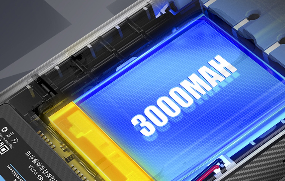 Batterie puissante de l'oscilloscope FNIRSI 2C23T